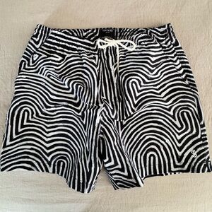 Todd Snyder Montauk swimsuit in Maze print